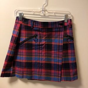 Plaid skirt